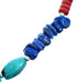 Authentic Sterling Silver Multicolor Bead Necklace SX114998